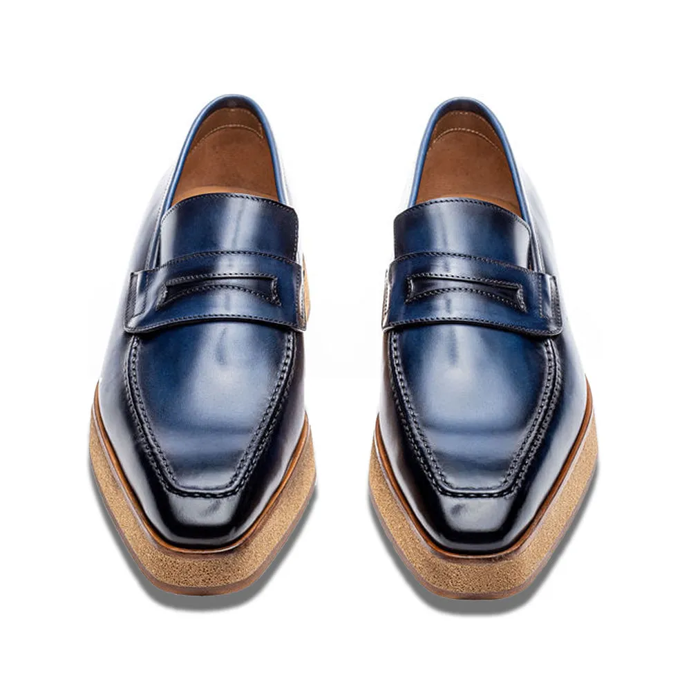 COLONIAL LOAFER BLUE