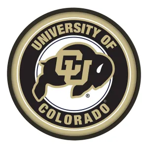 Colorado Buffaloes: Modern Disc Wall Sign