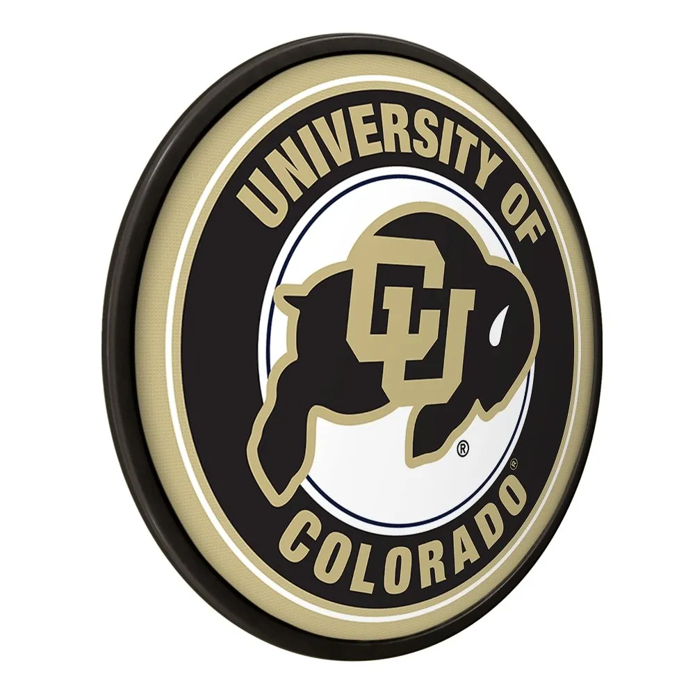 Colorado Buffaloes: Modern Disc Wall Sign
