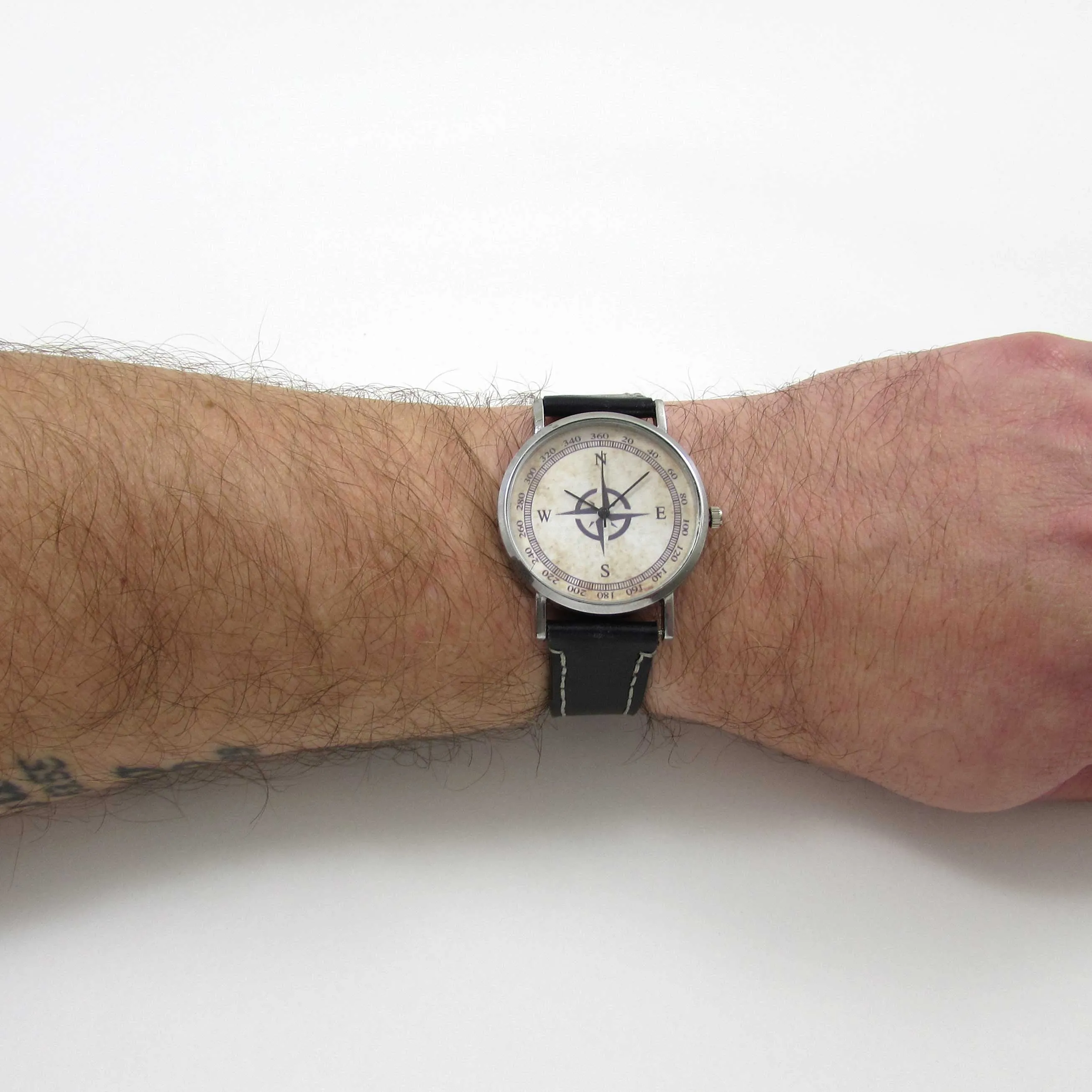 Compass Wrist Watch