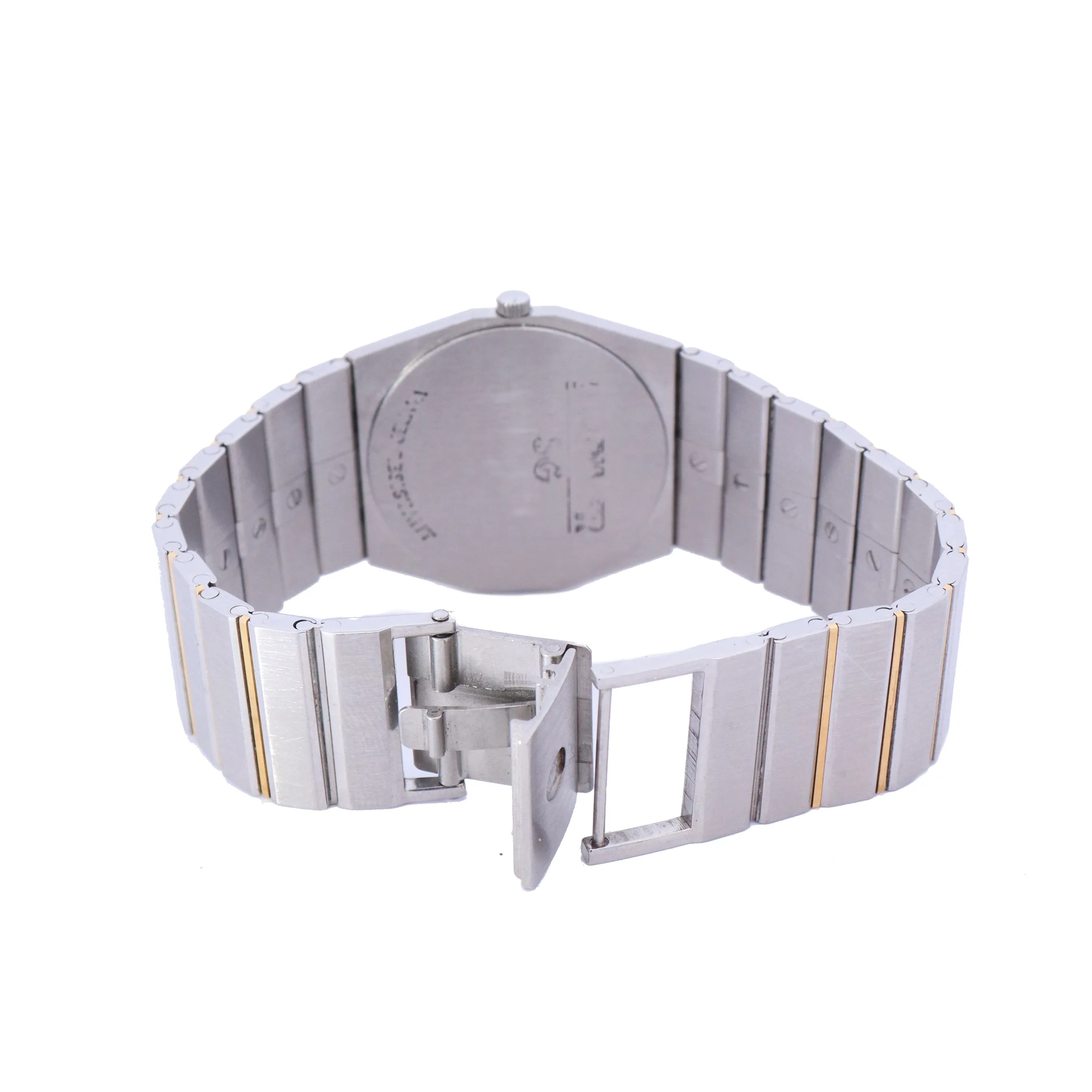 Concord Mariner Yellow Gold & Stainless Steel Grey and Gold Dial Watch | Ref# 1581117