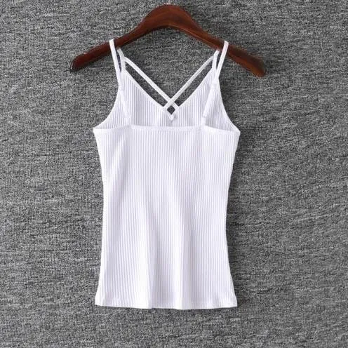 Criss Cross Strap Tank Top