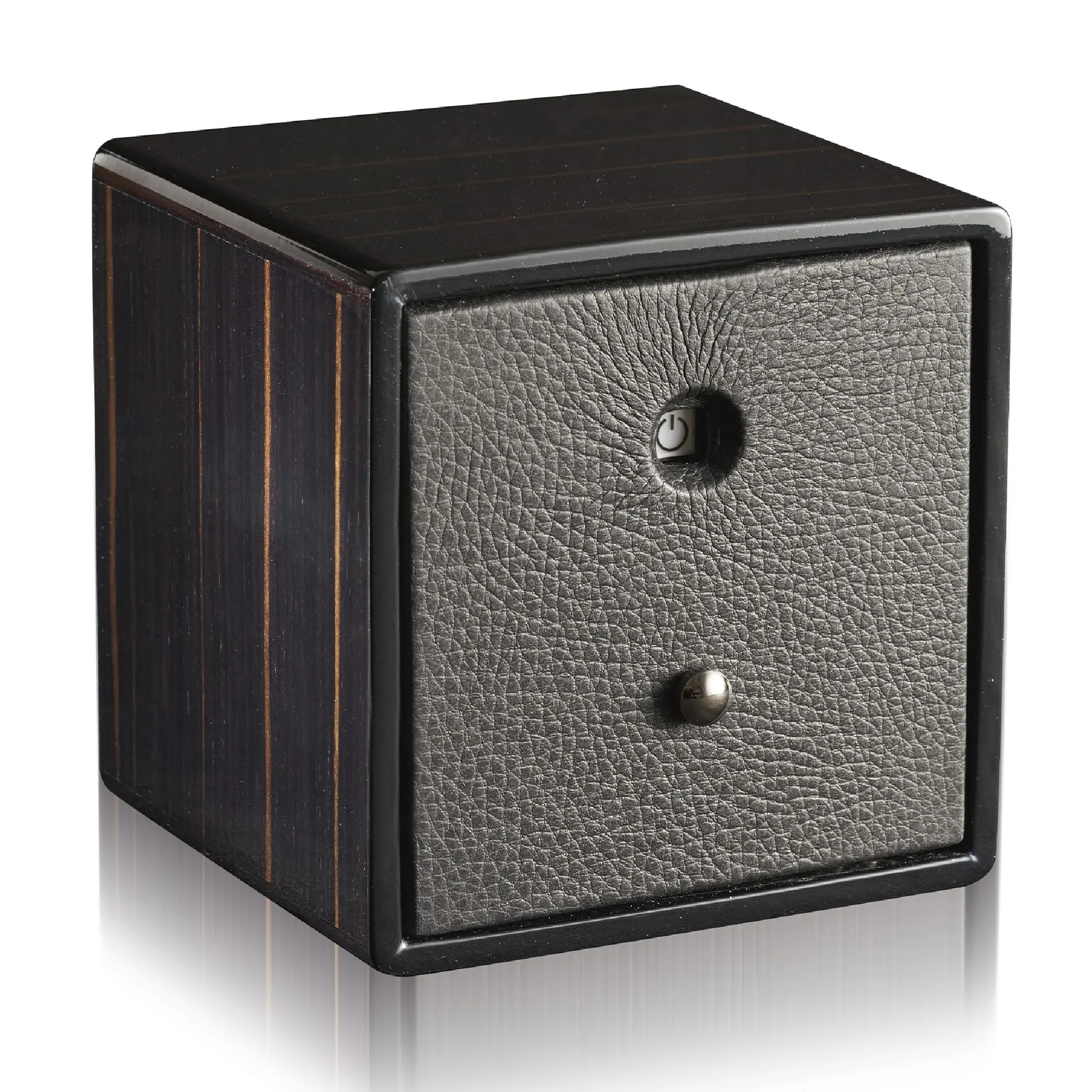 Cube Leather Watch Box | Agresti Tempo Unicco Rosso