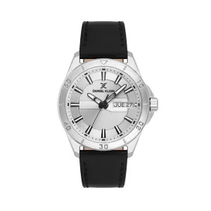 Daniel Klein Premium Men's Analog Watch Black Genuine Leather  DK.1.13975
