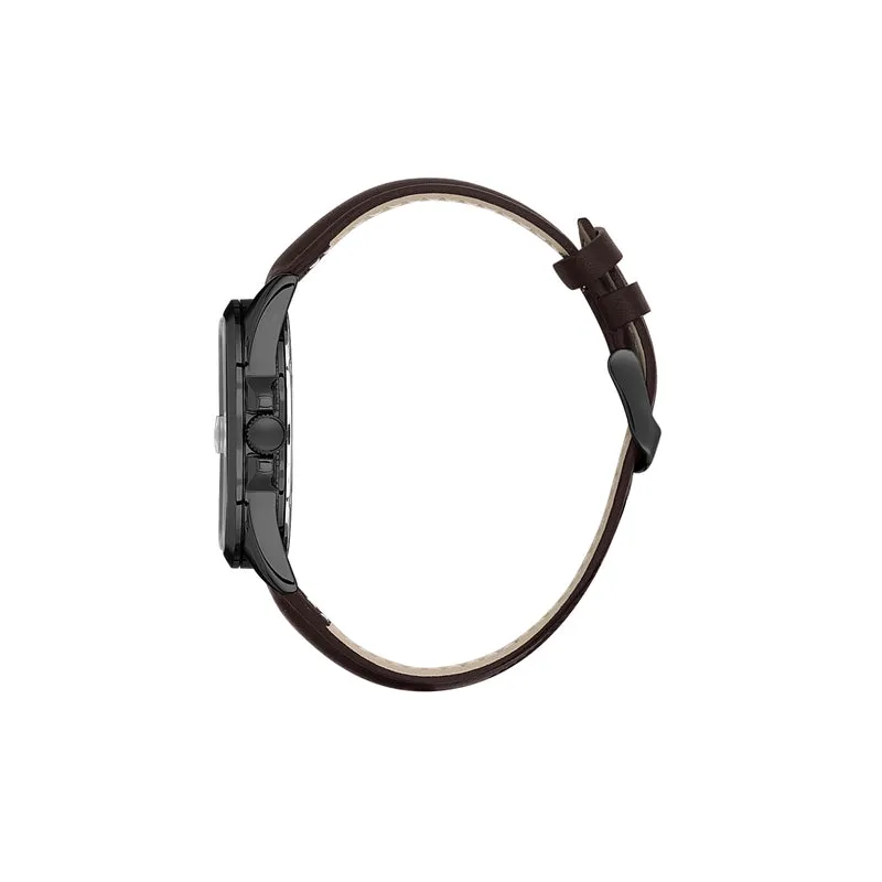 Daniel Klein Premium Men's Analog Watch Brown Genuine Leather  DK.6.14038