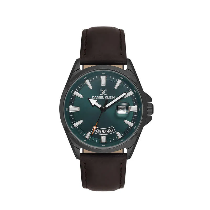 Daniel Klein Premium Men's Analog Watch Brown Genuine Leather  DK.6.14038