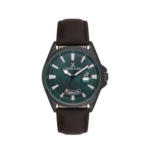 Daniel Klein Premium Men's Analog Watch Brown Genuine Leather  DK.6.14038