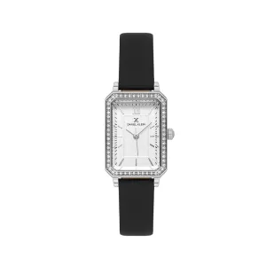 Daniel Klein Premium Women's Analog Watch Black Genuine Leather  DK.1.13971