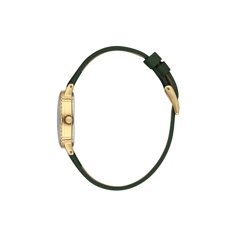 Daniel Klein Premium Women's Analog Watch Green Genuine Leather  DK.1.13943
