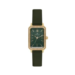 Daniel Klein Premium Women's Analog Watch Green Genuine Leather  DK.1.13971