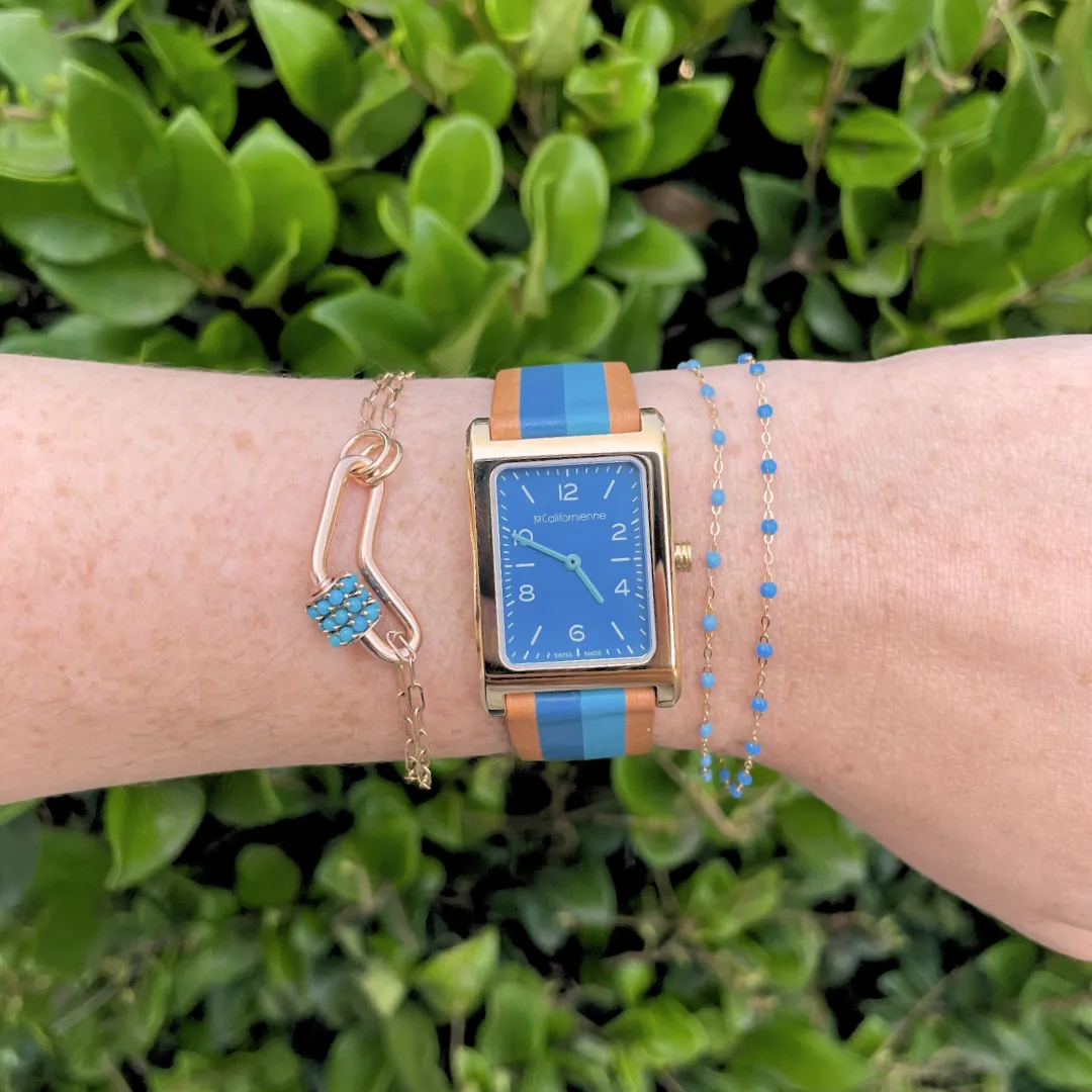 Daybreak Watch in Blue and Light Blue