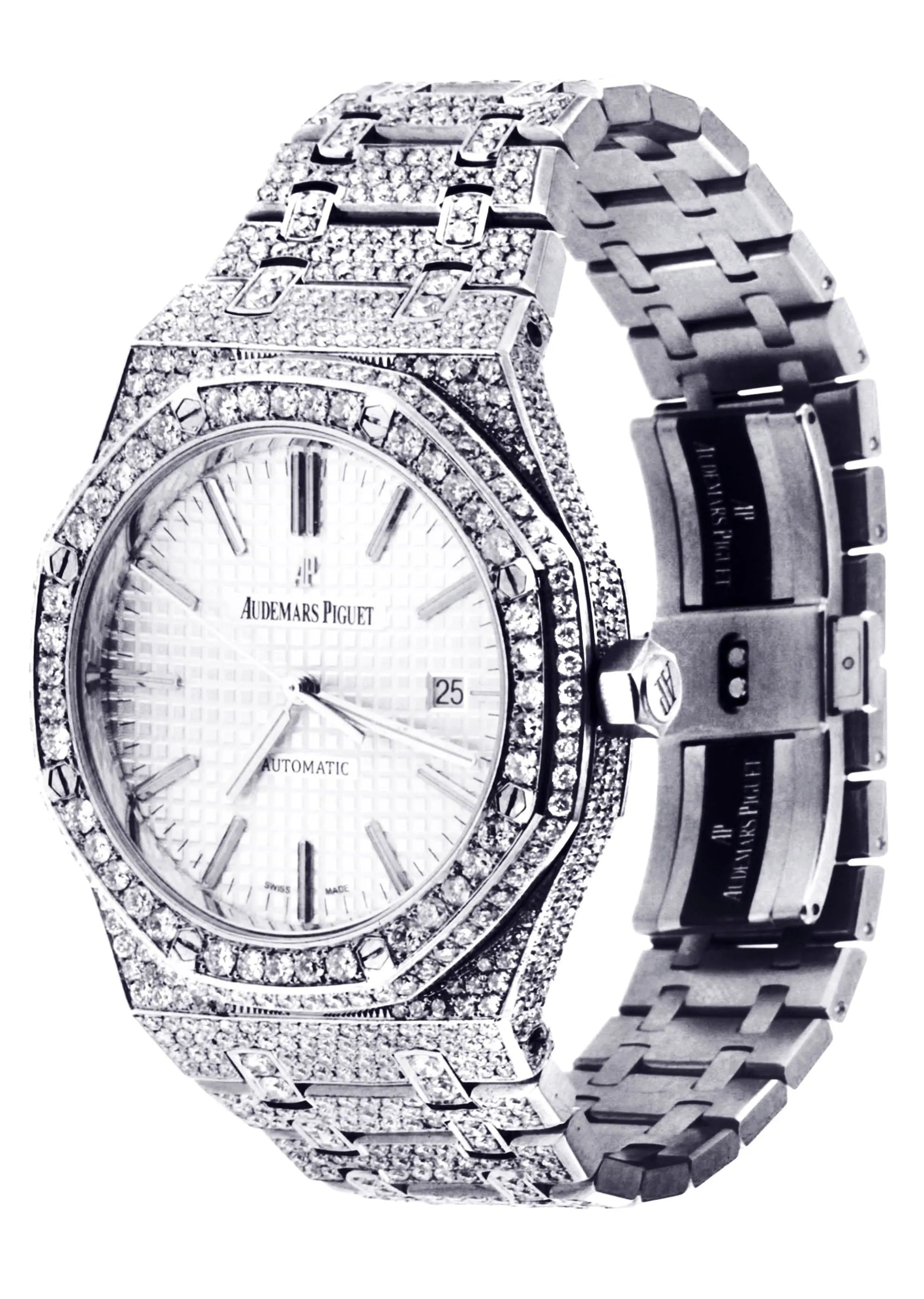 Diamond Audemars Piguet Royal Oak | Stainless Steel | 37 Mm