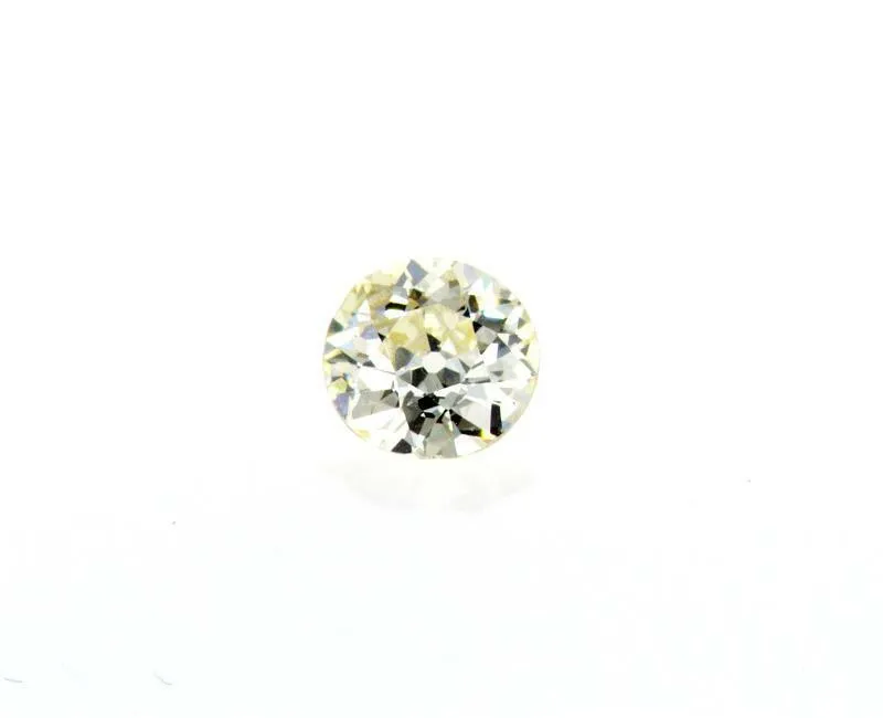 Diamond Natural Loose Old Miner Cut 0.66 CT O-P Color VS1 Clarity GIA Certified