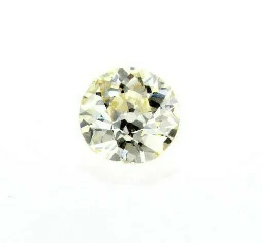 Diamond Natural Loose Old Miner Cut 0.66 CT O-P Color VS1 Clarity GIA Certified