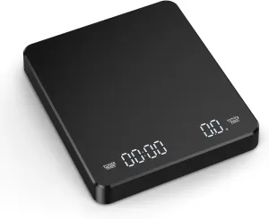 Digital Coffee Scale with Timer Upgraded Version Rechargeable Coffee Scale fo...