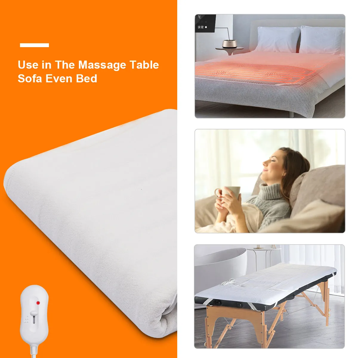 Digital Massage Table Warmer Warming Pad