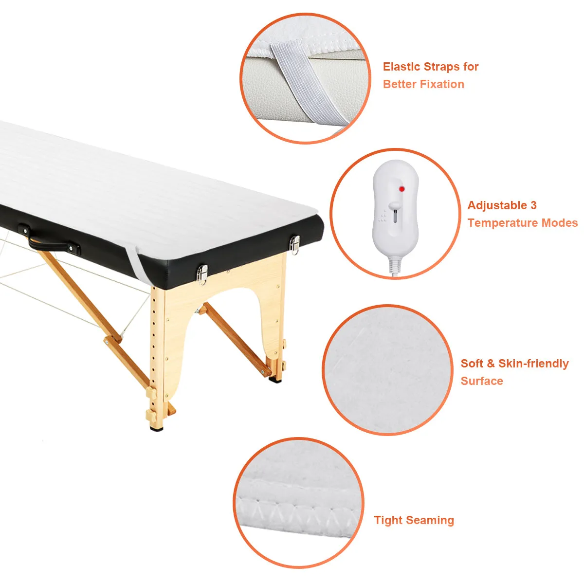 Digital Massage Table Warmer Warming Pad