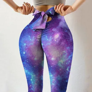 Digital Printed Bowkont Yoga Sports Pants