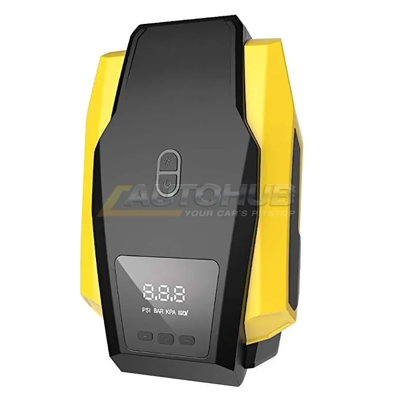 Digital Tire Air Compressor Portable With LED Light