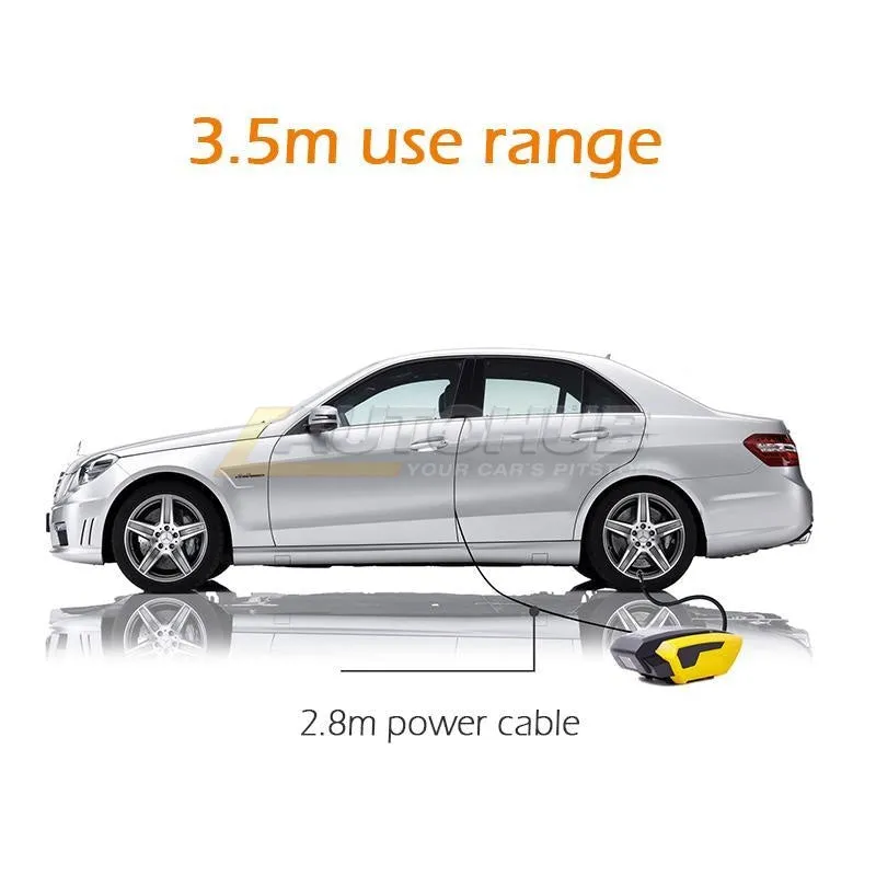 Digital Tire Air Compressor Portable With LED Light