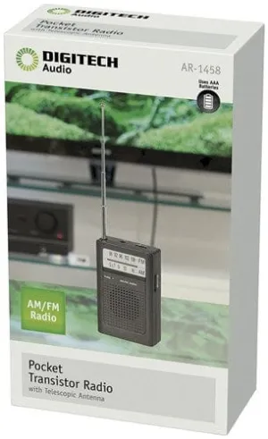 Digitech Portable AM/FM Transistor Radio AR1458