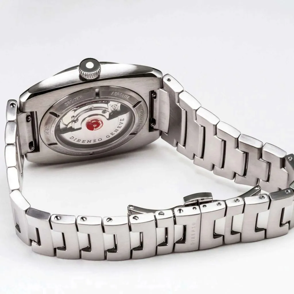Direnzo DRZ02R Aerolite Grey&nbsp;&amp;&nbsp;Orange Date - Swiss&nbsp;Made