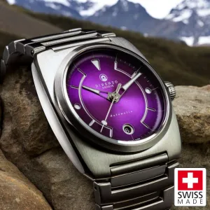 Direnzo DRZ02R Aerolite Purple&nbsp;Date - Swiss&nbsp;Made