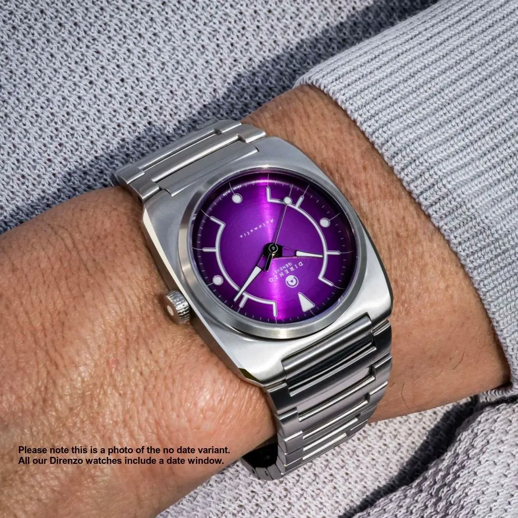 Direnzo DRZ02R Aerolite Purple&nbsp;Date - Swiss&nbsp;Made