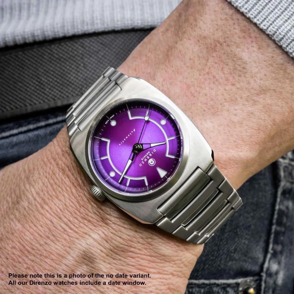 Direnzo DRZ02R Aerolite Purple&nbsp;Date - Swiss&nbsp;Made