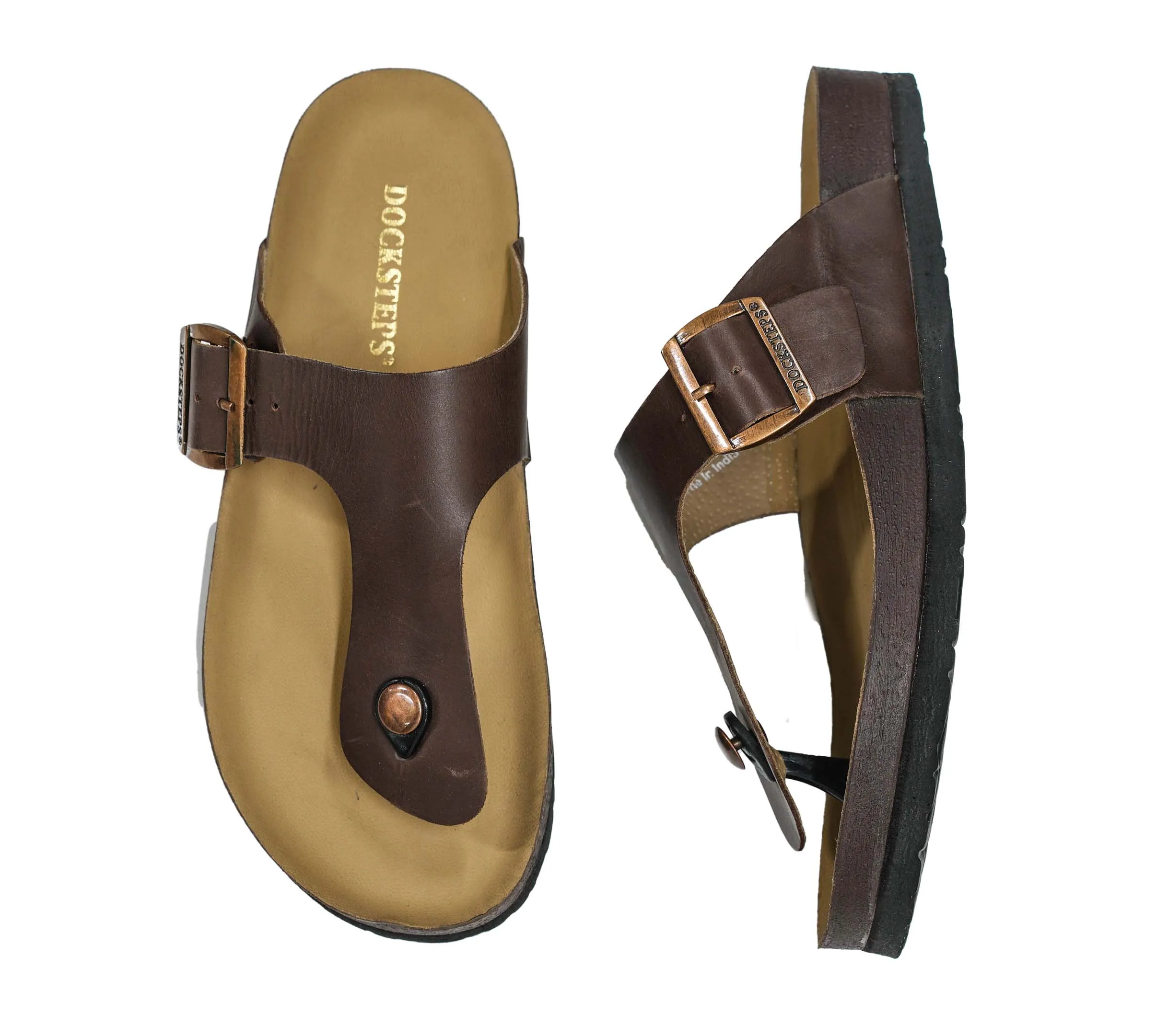 Docksteps Men's TDM Leather Thong DSE105480