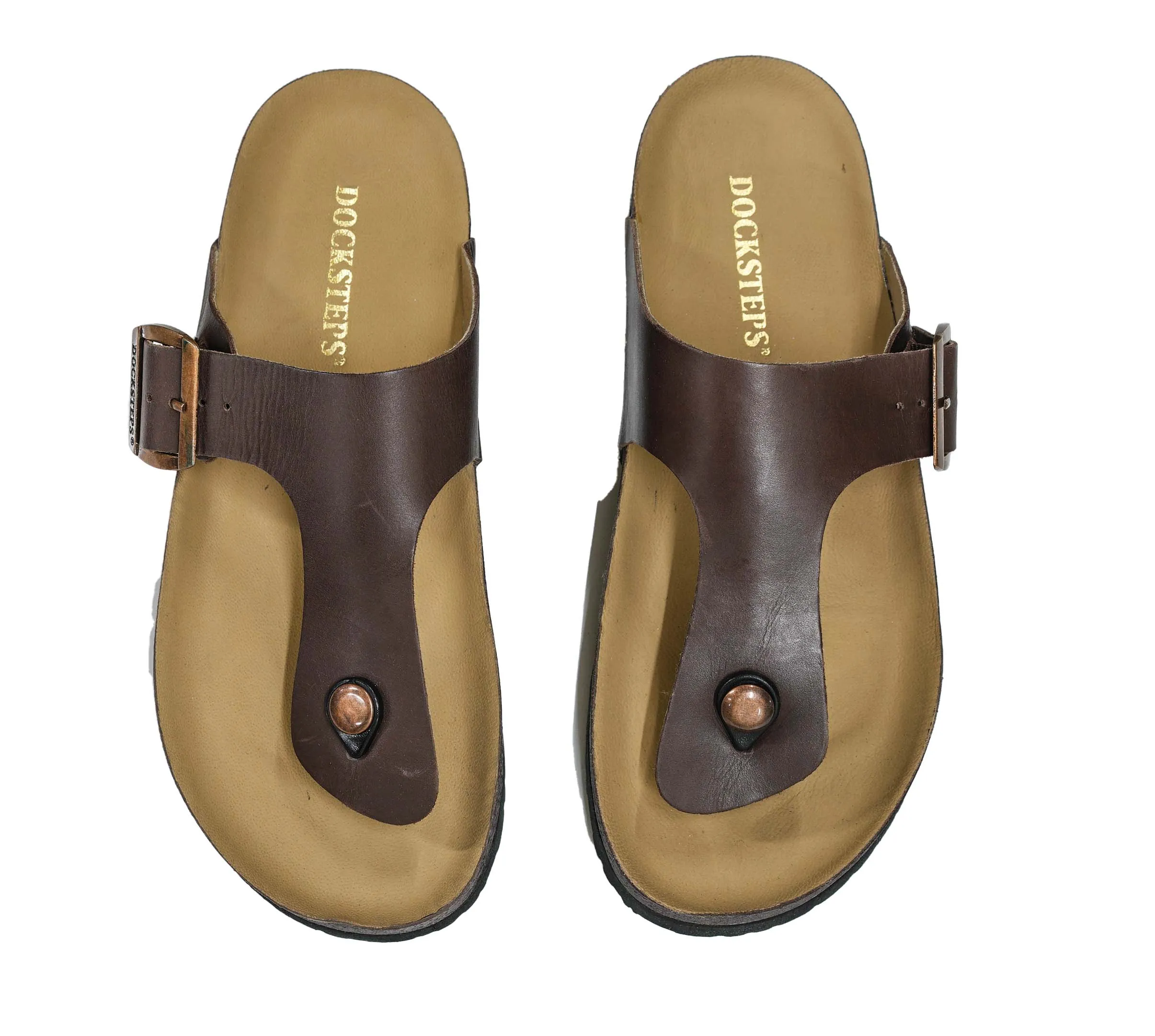 Docksteps Men's TDM Leather Thong DSE105480
