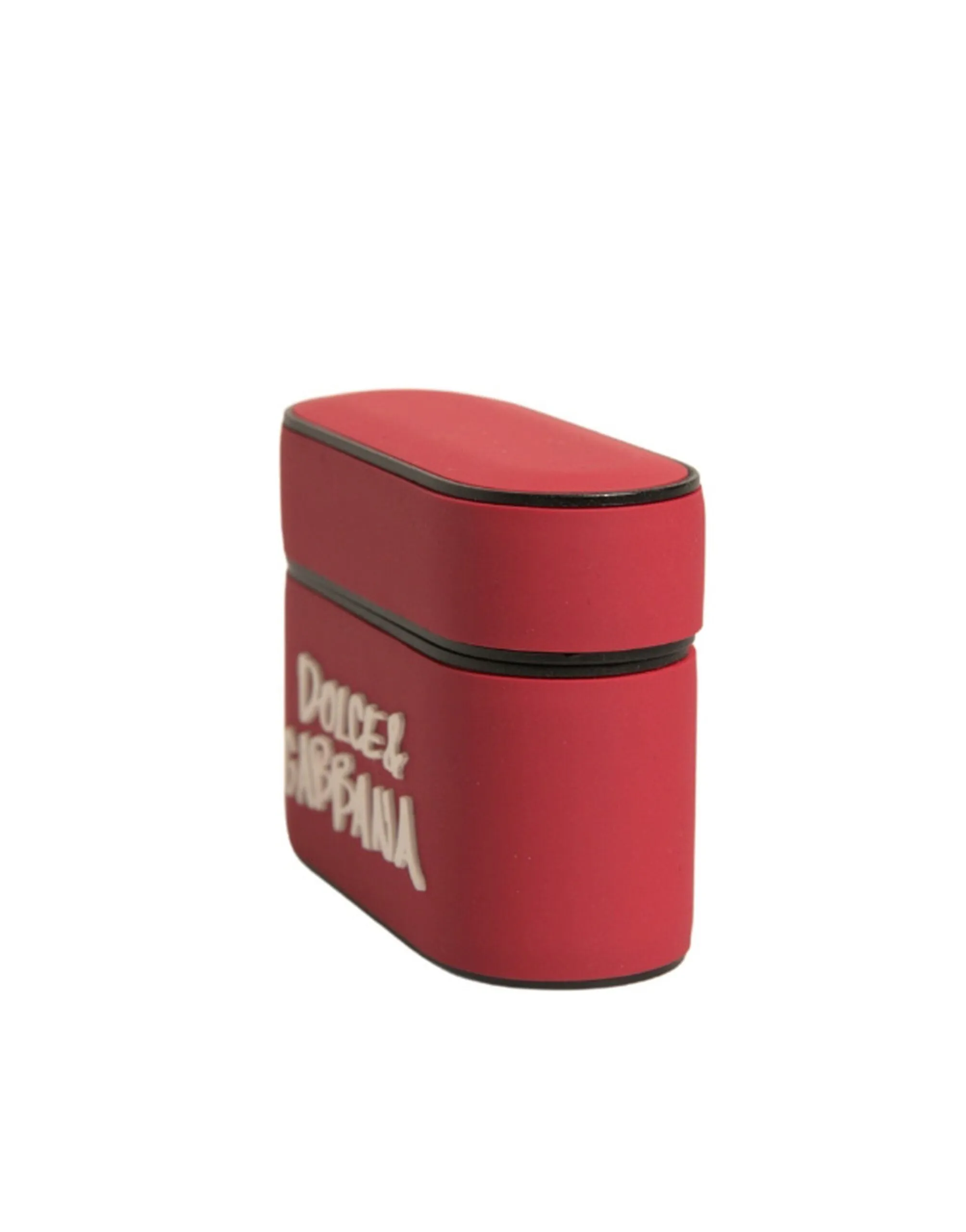 Dolce&Gabbana Unisex Red Airpods Case Polycarbonate Plaque Small Casual Holder