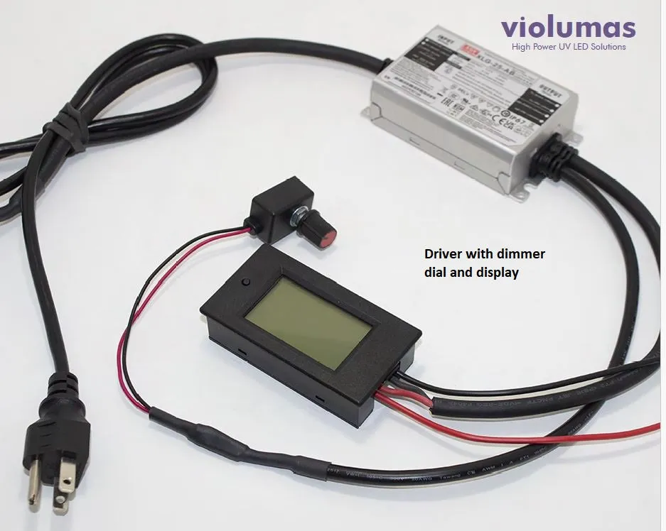 Driver for High Power UVA LEDs (VC2X2 Series)