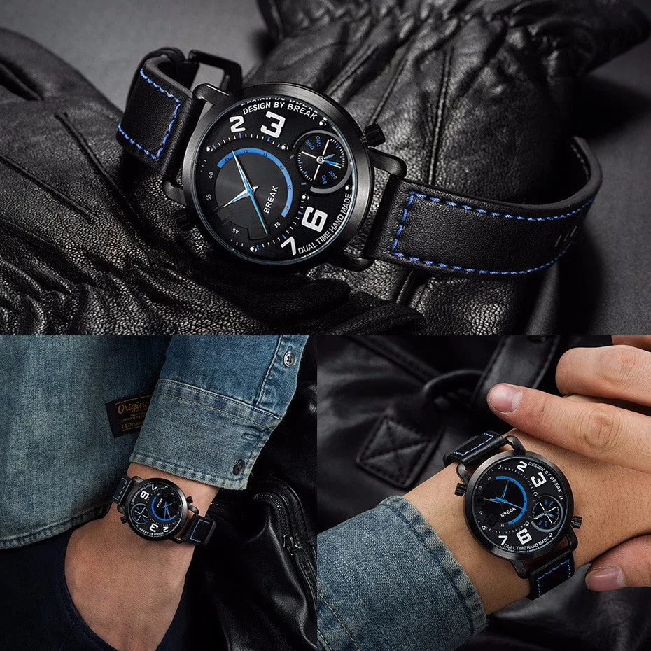 Dual display Blue Envy Watch