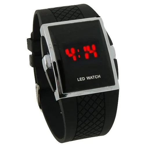 Durable casual cool Black sport watches for man LED Digital Men Watches Gift