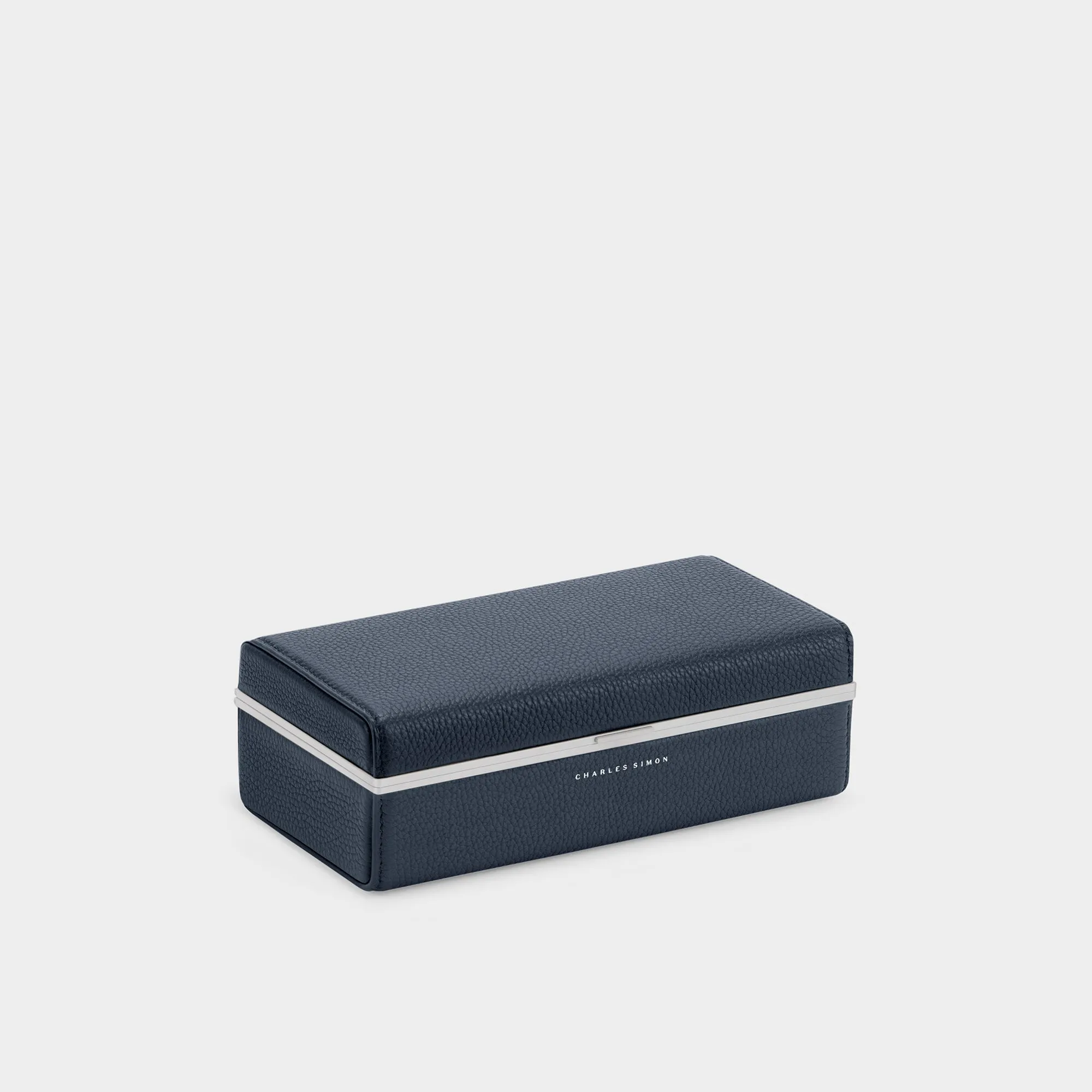 EATON 3 WATCH CASE - MARINE / GREY