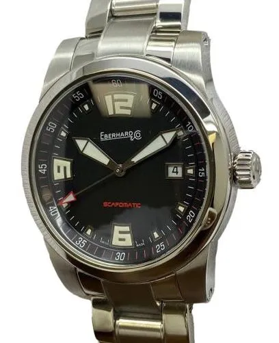 Eberhard Scafomatic 41026 Black Dial Automatic Men's Watch