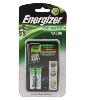 Energizer Recharge Value Battery Charger Set