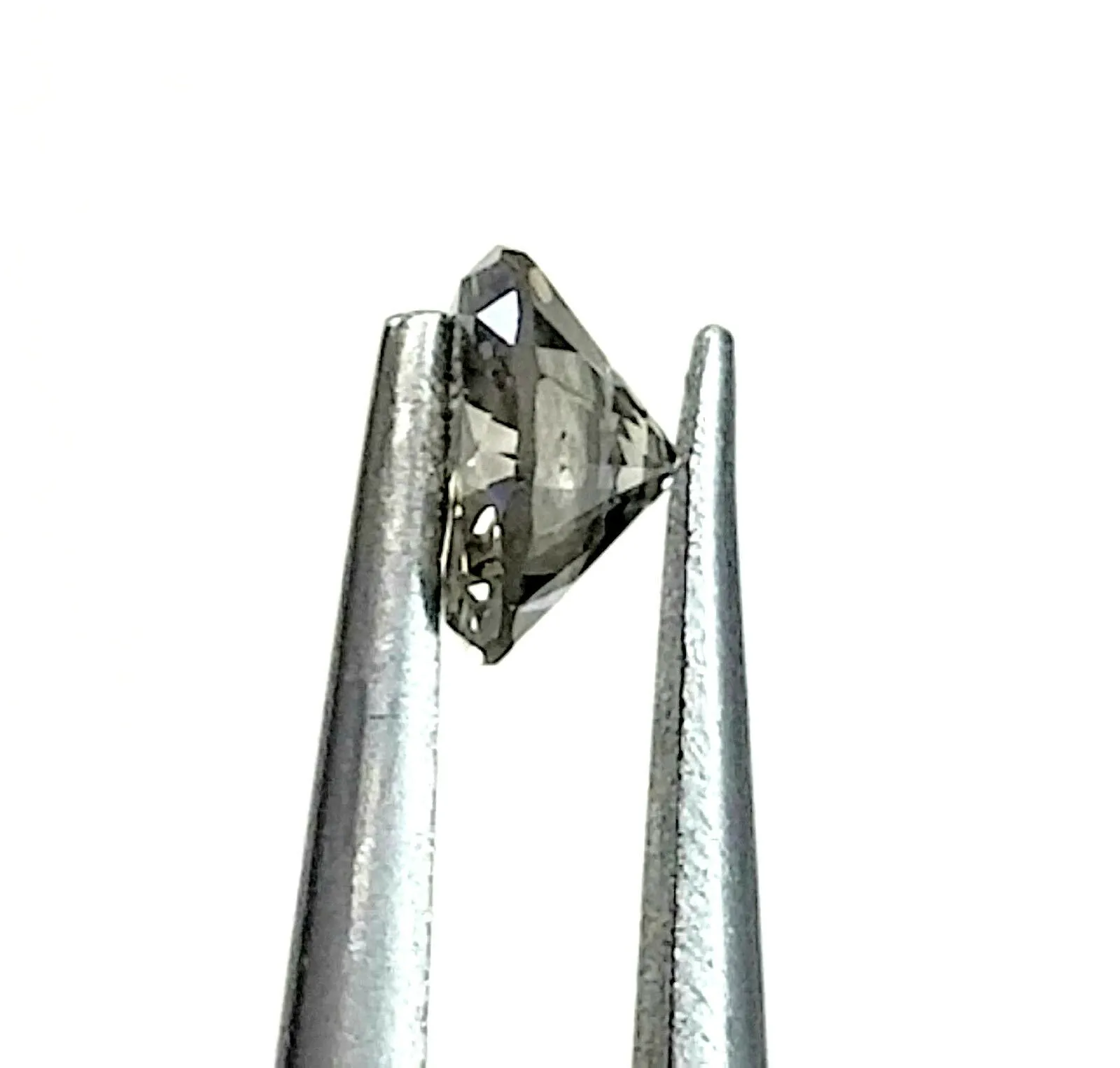 Fancy Dark Gray Color 0.18 CT SI1 GIA Certified Natural Loose Diamond Round Cut