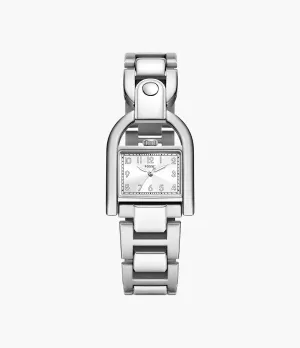 Fossil Harwell Three-Hand Stainless Steel 28mm Ladies Watch
