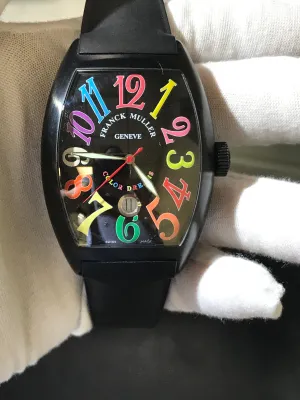 Franck Muller 8880 Color Dreams 8880 SC DT NR Black Dial AUtomatic Men's Watch