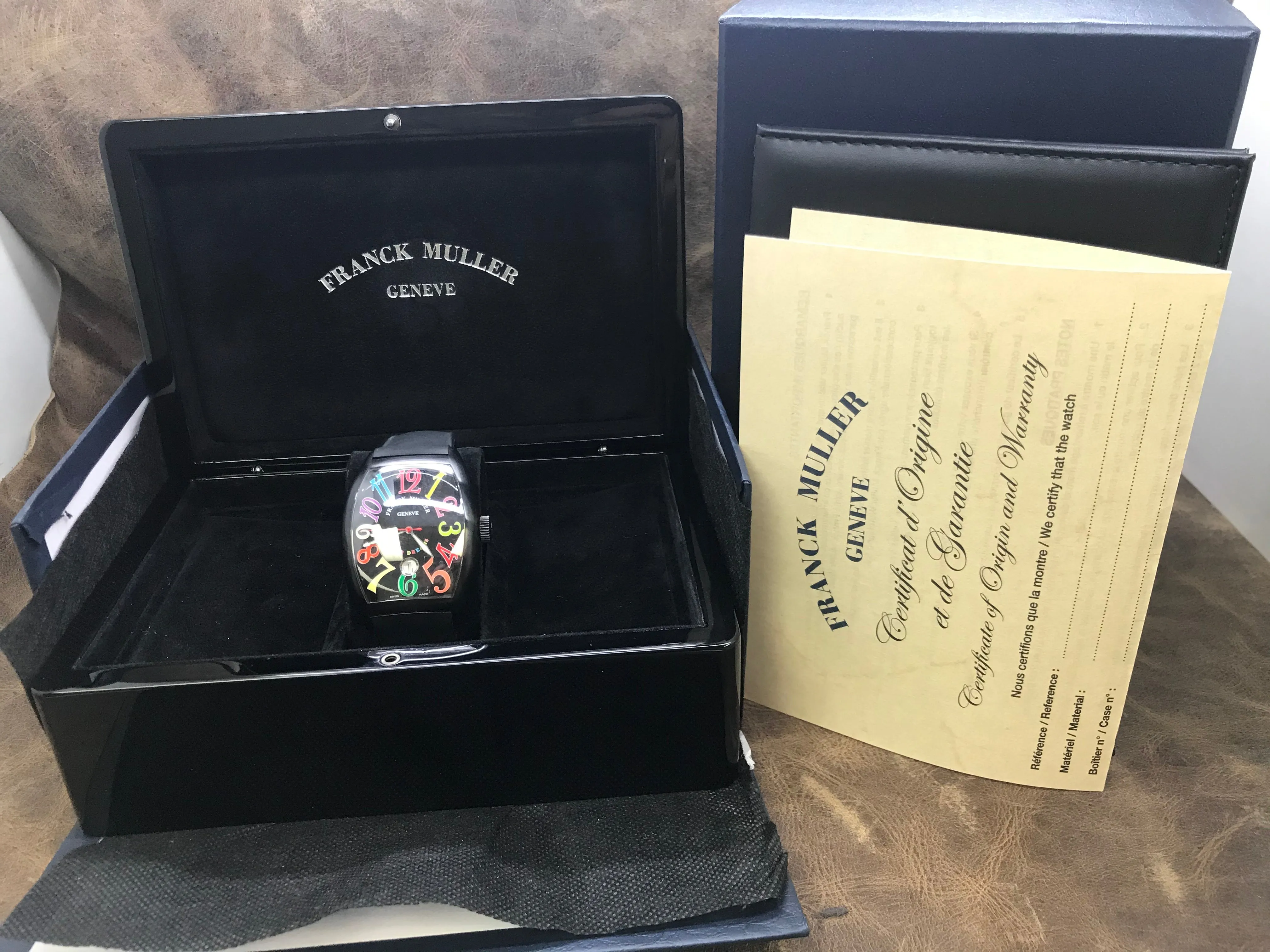 Franck Muller 8880 Color Dreams 8880 SC DT NR Black Dial AUtomatic Men's Watch