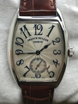 Franck Muller Casablanca 7502 S6 G Silver Dial Hand Wind Watch