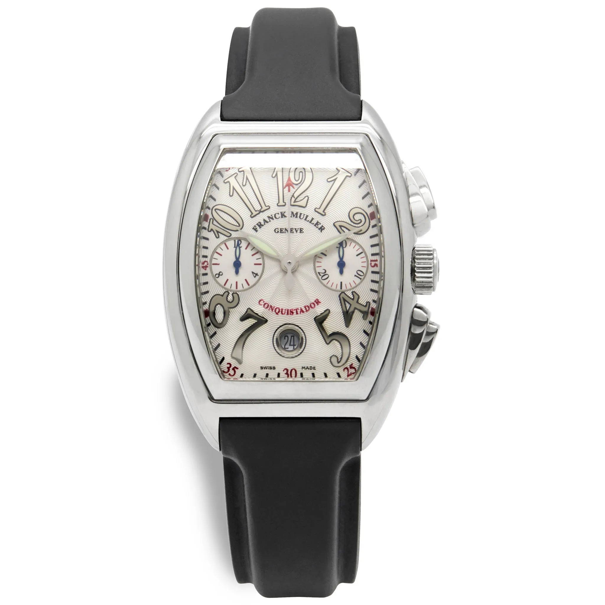 Franck Muller Conquistador 8002 CC White Dial Automatic Watch