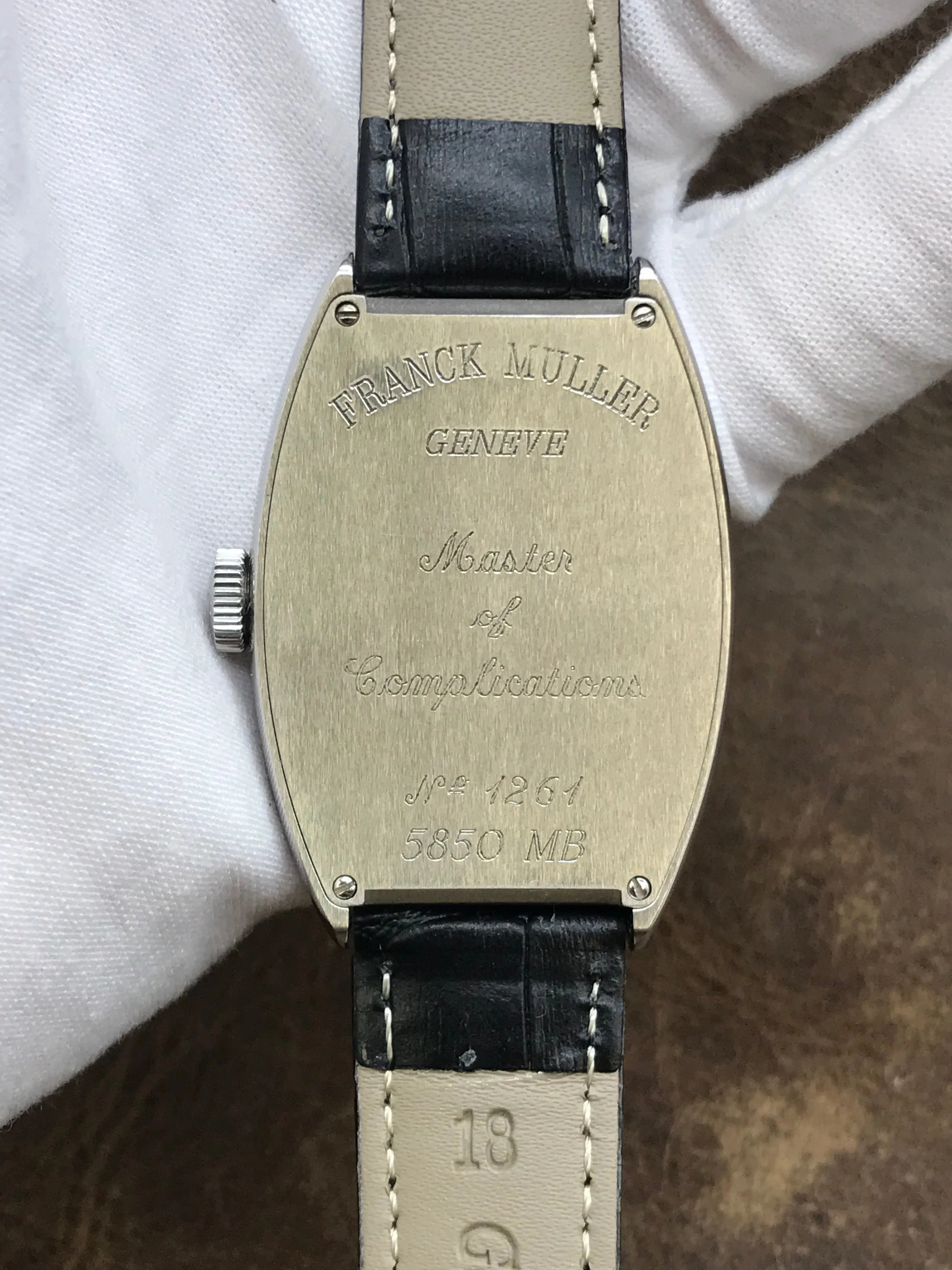 Franck Muller Master Banker 5850 MB Silver Dial Automatic Men's Watch