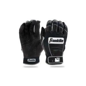 Franklin CFX Pro Chrome Batting Gloves - Black
