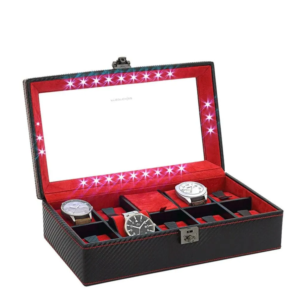 Friedrich23 Carbon 9-seater cable watches with Black 32059-2 LED