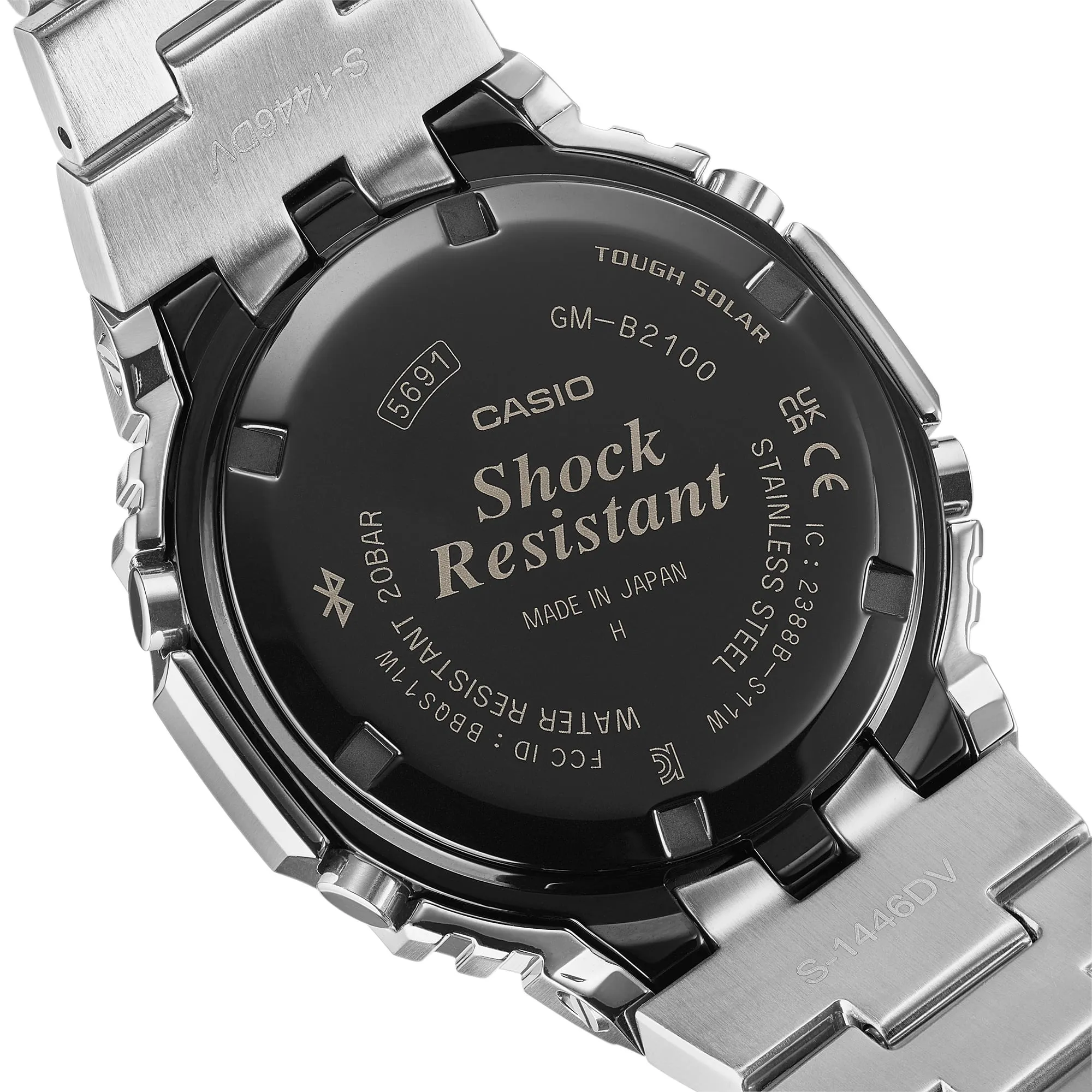 G-Shock Analog-Digital Full Metal Salmon Dial Men's Watch GMB2100AD-5A