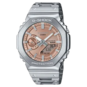 G-Shock Analog-Digital Full Metal Salmon Dial Men's Watch GMB2100AD-5A
