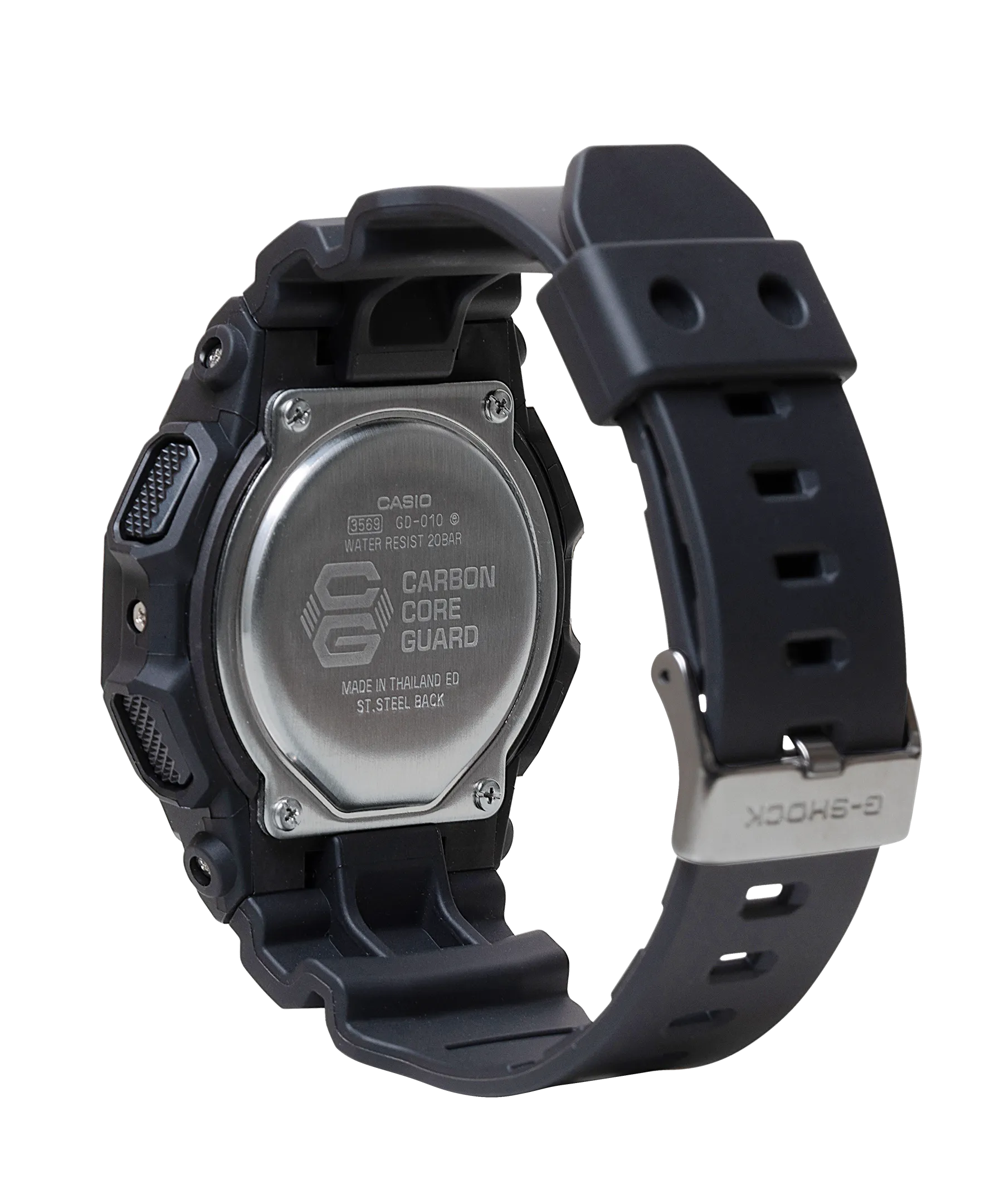 G-Shock Digital 10-Year Battery Black Men's Watch GD010-1